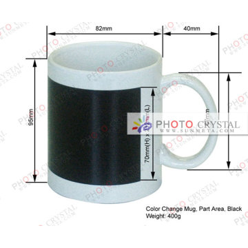 Sublimation couleur porcelaine tasse 11oz